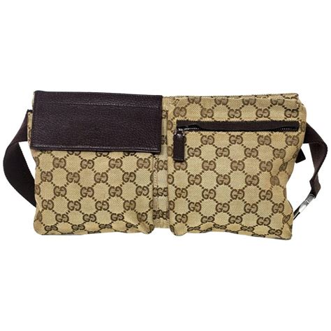 gucci two pocket belt bag|pre owned gucci belt bag.